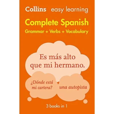 Image of Easy Learning Spanish Complete Grammar, Verbs and Vocabulary (3 books in 1): Trusted support for (Collins Spanish)