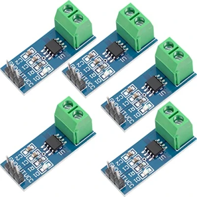 Image of AZDelivery 5 x ACS712 30A Amp Current Sensor Range Module compatible with Arduino including E Book!