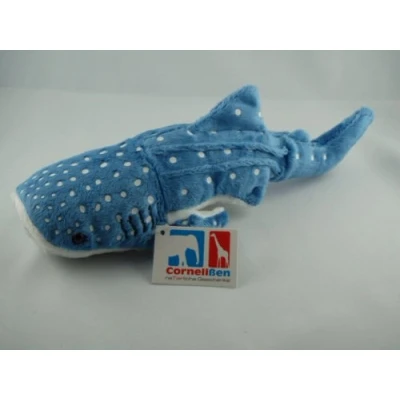 Image of Cornelißen Whale Shark Plush Toy, 27 cm, Blue