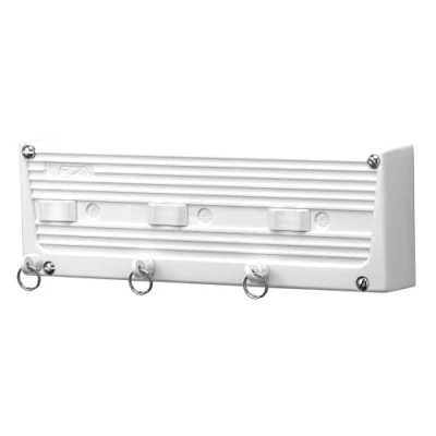 Image of Cuncial 102002 Tz Retractable Clothesline with 3 Cords,White