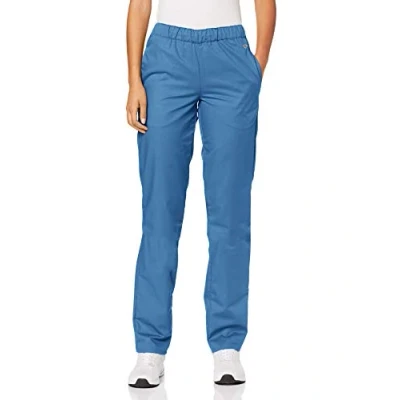 Image of BP 1645 400 0116/XLn, Unisex trousers, with elasticated waist 215,00 g/m², fabric blend, Color azure blue, Size XLn