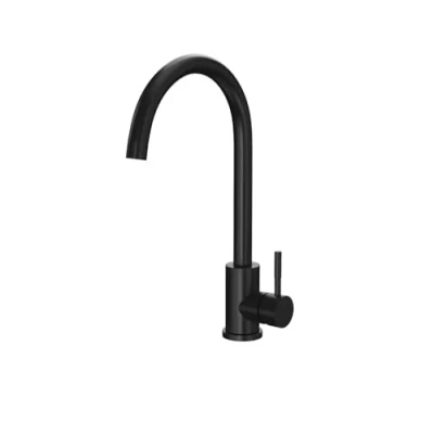 Image of Scudo Manhattan Monobloc Kitchen Sink Mixer Tap Matt Black KT43 WRAS Approved RRP.£94