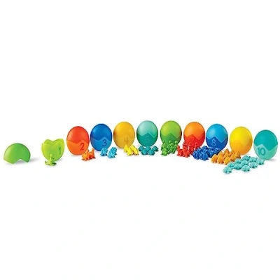 Image of Learning Resources Counting Dino Sorters Maths Activity Set,for 3 years to 7 years, 15.4 x 10.2 2.6 inches