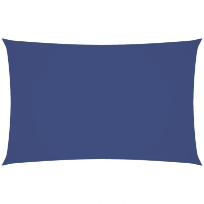 Image of vidaXL Sunshade Sail Oxford Fabric Rectangular 4x7 m Blue