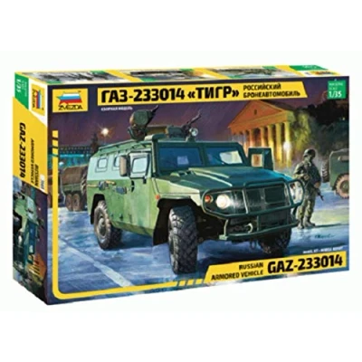 Image of Zvezda Z3668 Gas Tiger Shielded Vehicle
