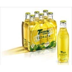 Image of TASSONI SODA with Cedrat: Citrus Juice 12 Bottle of 18CL