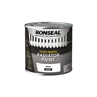 Image of Stay White Radiator Paint Ronseal Gloss