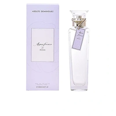 Image of Adolfo Dominguez Fresh Rose Water Edt Spray 200 ml