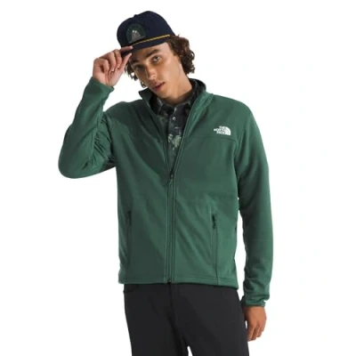 Image of The North Face Cedar Trail GRID Jacket Fleece jacket, Men&#039;s, Size: XL, Duck green