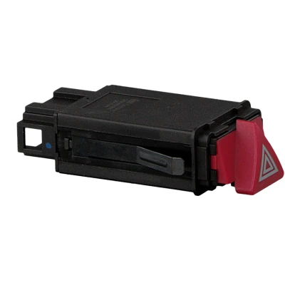 Image of 8D0941509H, 8D0941509H01C Switch, hazard light FEBI BILSTEIN 29448 with relay AUDI: A4 B5 Saloon, Avant