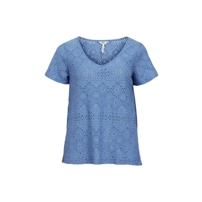 Image of Object Women&#039;s Objfeodora S/S V Neck top Noos Blouse, Provence, S