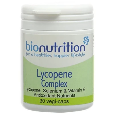 Image of Bio Nutrition Lycopene Complex 10mg : Antioxidant Men&#039;s Health nutrients 30 Vegi Capsules