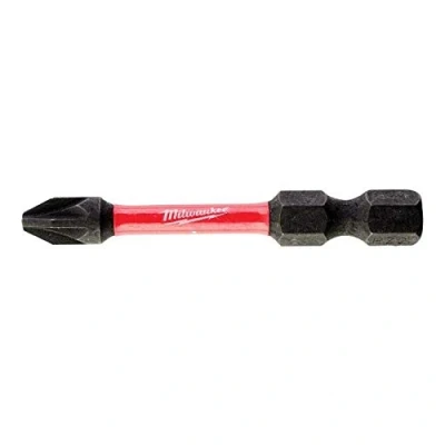 Image of Milwaukee Shockwave 10 x PZ2 50mm Screwdriver Bits 4932430866