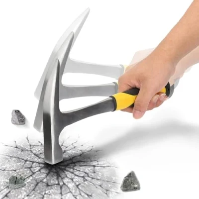 Image of Schneespitze Geological Exploration Hammer Head Geology Hand Tool Pointed Tip Mineral