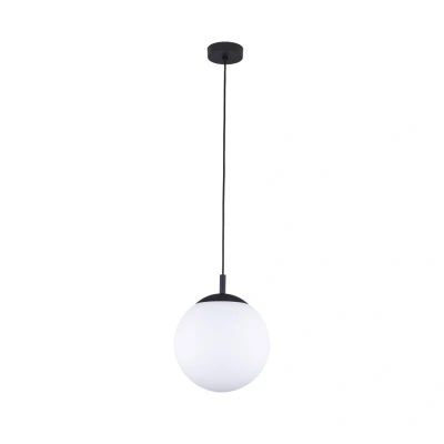 Image of TK Lighting Esme pendant light, opal glass, 1 bulb, Ø 25 cm