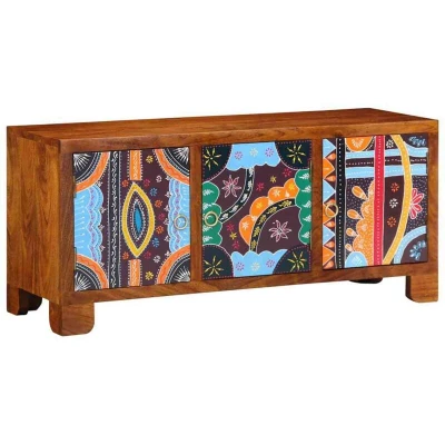 Image of vidaXL Hallway Bench 100x35x45 cm Solid Wood Acacia
