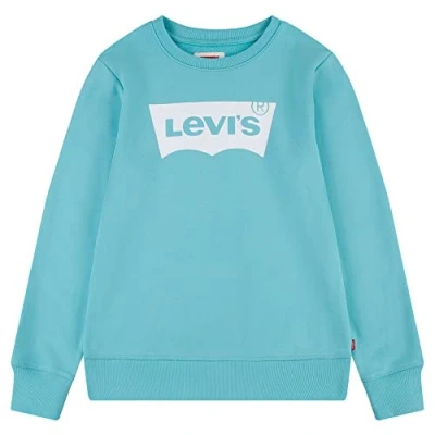 Image of Levi&#039;S Kids Lvb French Terry Batwing P Baby Boys 9 Months Pastel Turquoise