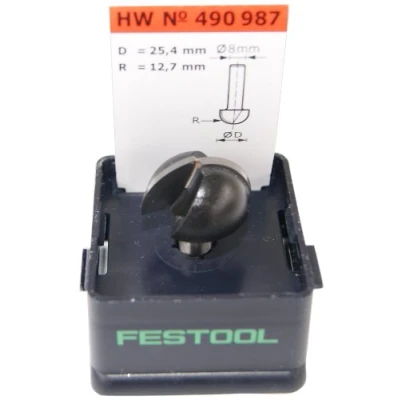 Image of Festool Fresa de Media caña HW S8 R12,7