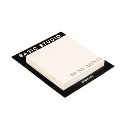 Image of Kokonote Sticky Notes Don&#039;t Forget 90 Sheets Note Pads, Cute Notes, Clear Post It University Essentials Stationery, Office Accessories, Uni