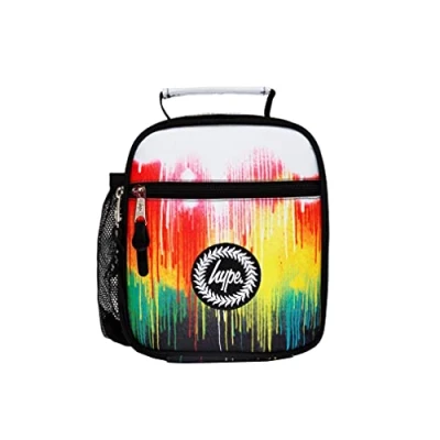 Image of hype Bags Multi Drips Unisex Lunch Box in Coloured Size: One Size