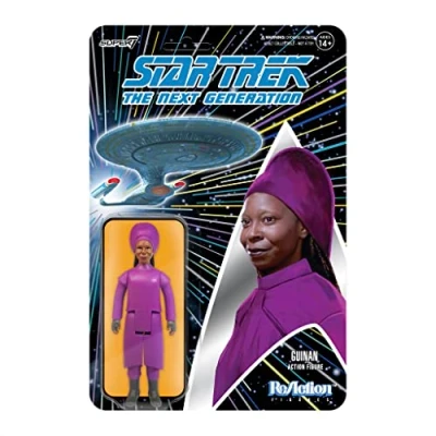 Image of SUPER7 Star Trek: The Next Generation ReAction Figure Wave 1 Guinan