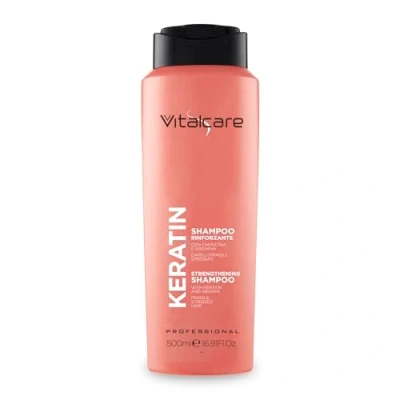 Image of vitalcare Keratin Oil Shampoo and Protein Hair Fragile Unstressed 500 ml