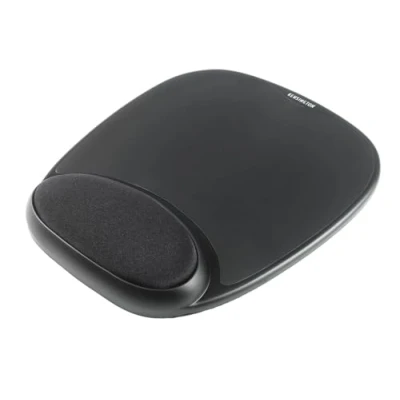 Image of Kensington Mouse Mat with Wrist Support Ergonomic Gel Pad for Laser and Optical Mice, Non Slip Base 207 x 25 248 mm Black (62386)
