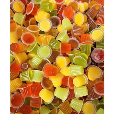 Image of Online Reptile Shop 50 Jelly Pots Food, Fruit Cups for Lizards, Geckos, Ants, Birds, Parrots &amp; Feeder Insects (Fruit)
