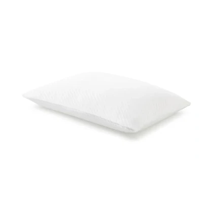 Image of TEMPUR Prima Medium Pillow 74cm x 50cm Featuring ReNew Material made from a blend of repurposed Material, White