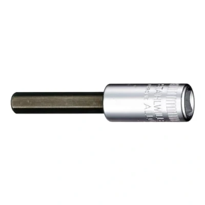 Image of Stahlwille STW444 1/4 Inch Drive 4 mm In Hex Socket Silver