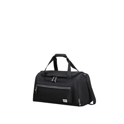 Image of American Tourister BrightUp Travel Bag Zip, 52 cm, 44 L, Black, Black (Black), Reisetasche Bags