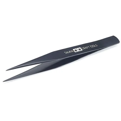 Image of Tamiya 74004 Finish Pointed Eyebrow Tweezer