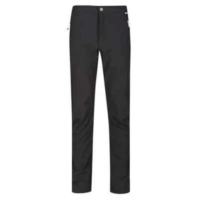 Image of Regatta Men&#039;s Geo Softshell Ii Pants, Ash, 32W Long UK Grey