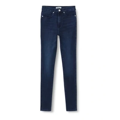 Image of ONLY Women&#039;s Onlroyal Hw Skinny PIM DNM Ext Jeans, Dark Denim Blue, S / 30L