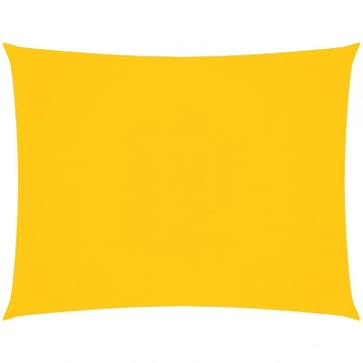 Image of vidaXL Sunshade Sail Oxford Fabric Rectangular 6x7 m Yellow