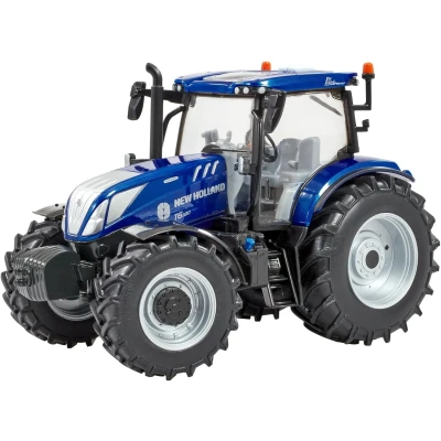Image of Britains New Holland T6.180 Blue Power Tractor Scale 1:32 Toys