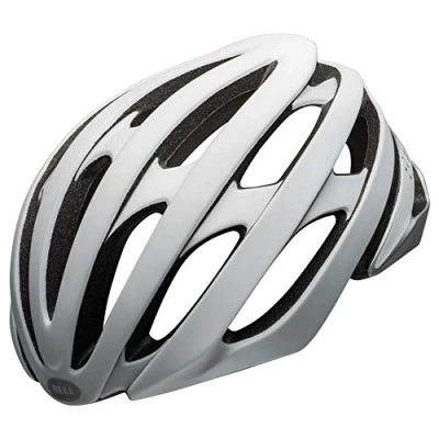Image of Bell Stratus MIPS Road Helmet 2020: Matte/Gloss White/Silver S 52 56cm