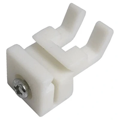 Image of Fort Fasteners Curtain Rail Stop Ends to Fit Swish Sologlyde Track White 3
