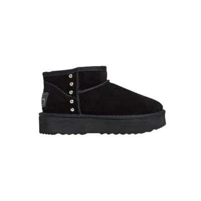 Image of Pepe Jeans Women&#039;s Dissy Metal W Boots, Black (Black), 7 UK