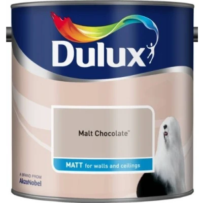 Image of Dulux Matt Malt Chocolate 2.5L by