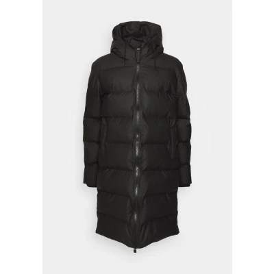 Image of Rains ALTA Puffer Winter coat, Men&#039;s, Size: Small, Black