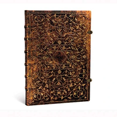 Image of Paperblanks Hardcover Journal Grolier Unlined Grande (210 x 300 mm) (Grolier Ornamentali)