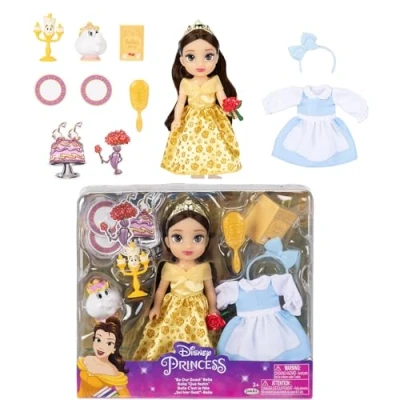 Image of Disney Princess Be Our Guest Belle Doll (15cm.)