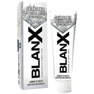 Image of BlanX: Whitening Toothpaste with Arctic Lichens * 2.54 Fluid Ounces (75ml) Tube [ Italian Import ]