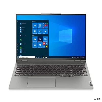 Image of Lenovo ThinkBook 16p AMD Ryzen™ 7 5800H Laptop 40.6 cm (16&quot;) WQXGA 16 GB DDR4 SDRAM 512 SSD NVIDIA GeForce RTX 3060 Wi Fi 6 (802.11ax) Windows 11 Pro Grey
