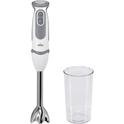 Image of Braun House Hold mq5200 Hand Blender, Plastic, White/Grey