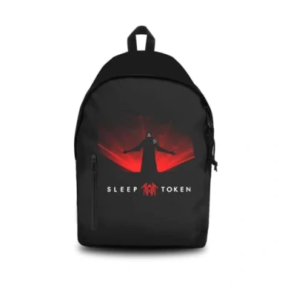 Image of Rocksax Sleep Token Graphic Daypack Red Light