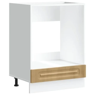 Image of vidaXL Oven Cabinet Kalmar Artisan Oak Engineered Wood Space Saving Adjustable Storage