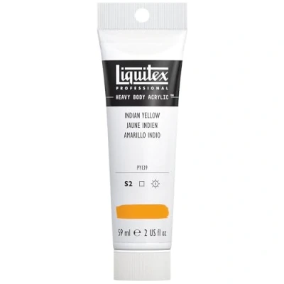 Image of Liquitex Heavy Body Acrylic Paint 59ml Tube Indian Yellow Series 2