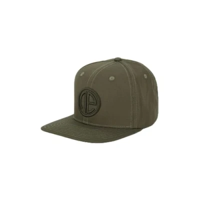 Image of One Athletic Men&#039;s Flat Peak Cap, Size, Khaki